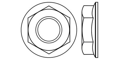 Flange Nuts Collar Nuts