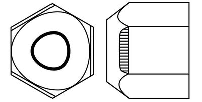 Prevailing Torque Nuts Stover Nuts Locking Nuts