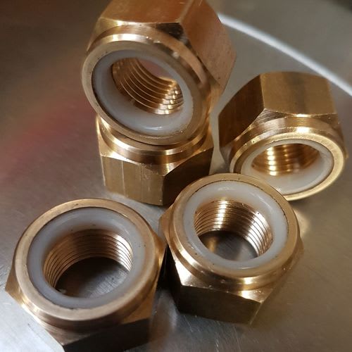 Hexagon and square nylon insert nuts