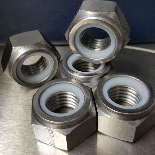Hexagon and square nylon insert nuts