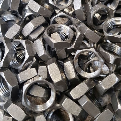 Internally threaded hex, square and round fasteners