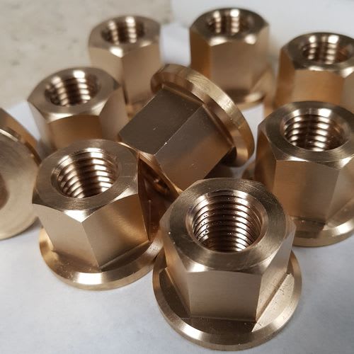 Flange & Collar Nuts Manufacturer UK | M3-M52 | Trojan Special Fasteners