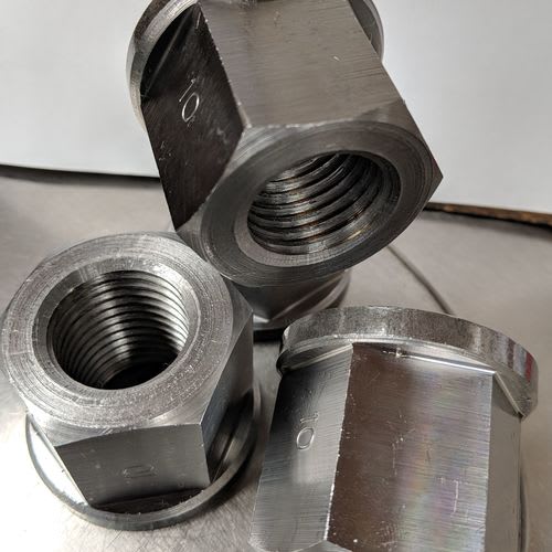 Flange & Collar Nuts Manufacturer UK | M3-M52 | Trojan Special Fasteners