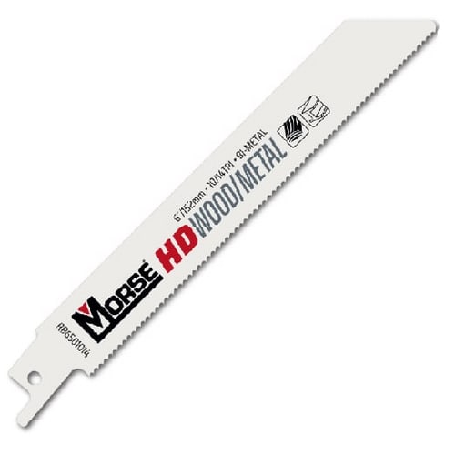 Heavy Duty 152 mm Bi-Metal Reciprocating Saw Blades (PK 5)