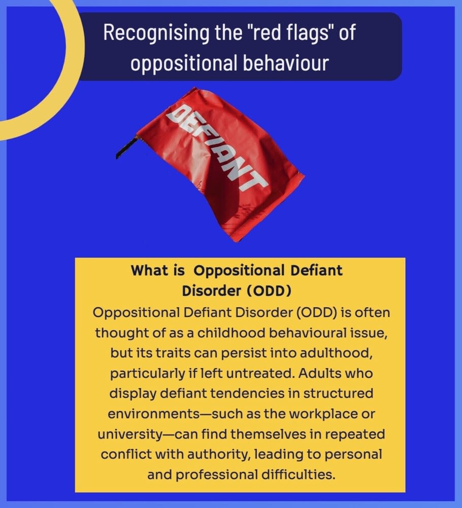 Adult Oppositional Defiant Disorder
