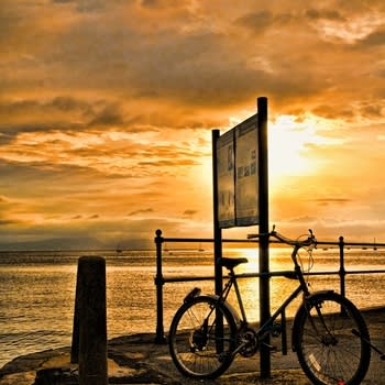 Sunrise in Mumbles.