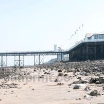 Mumbles Pier Panorama From Mumbles Side