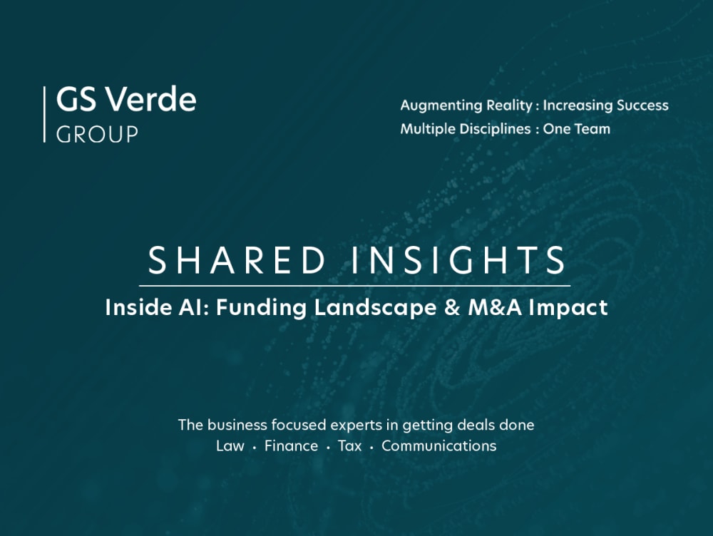 Inside AI: Funding Landscape & M&A Impact