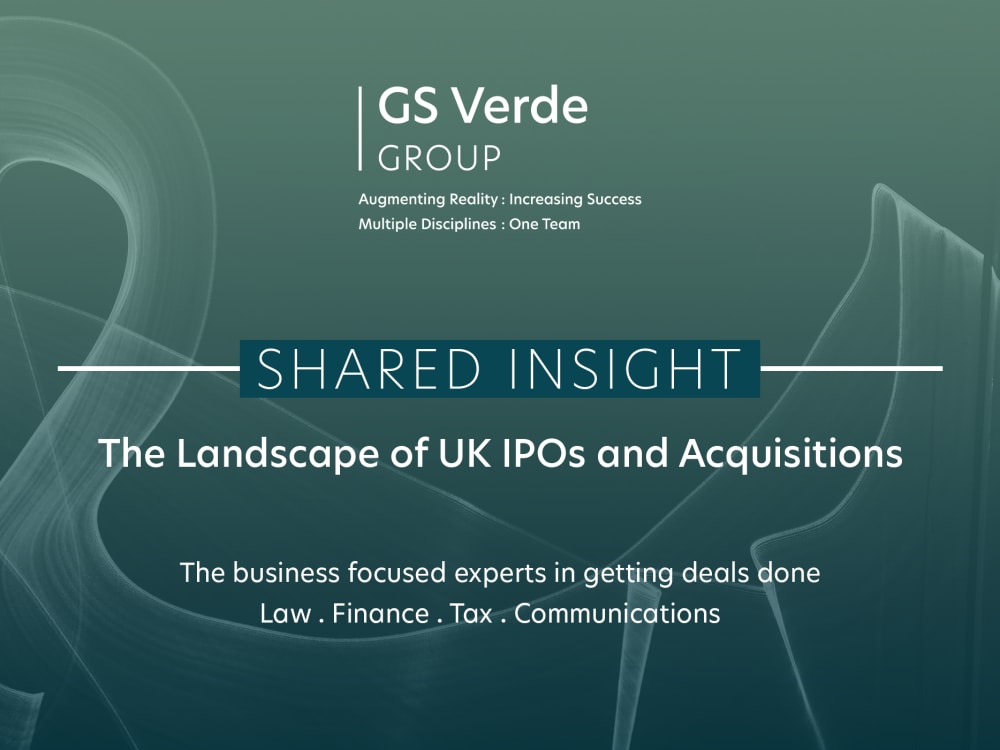 Shared Insight: The Landscape of UK IPOs and Acquisitions