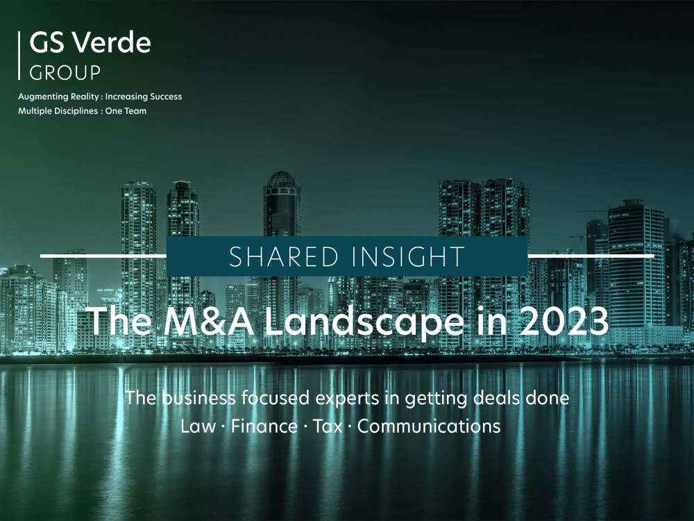 Shared Insight: The M&A Landscape in 2023
