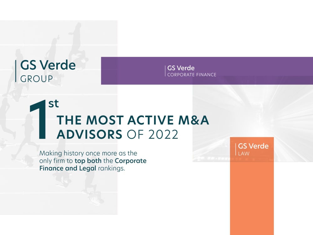 GS Verde Group revealed as most active dealmakers of the year with multidiscipline approach