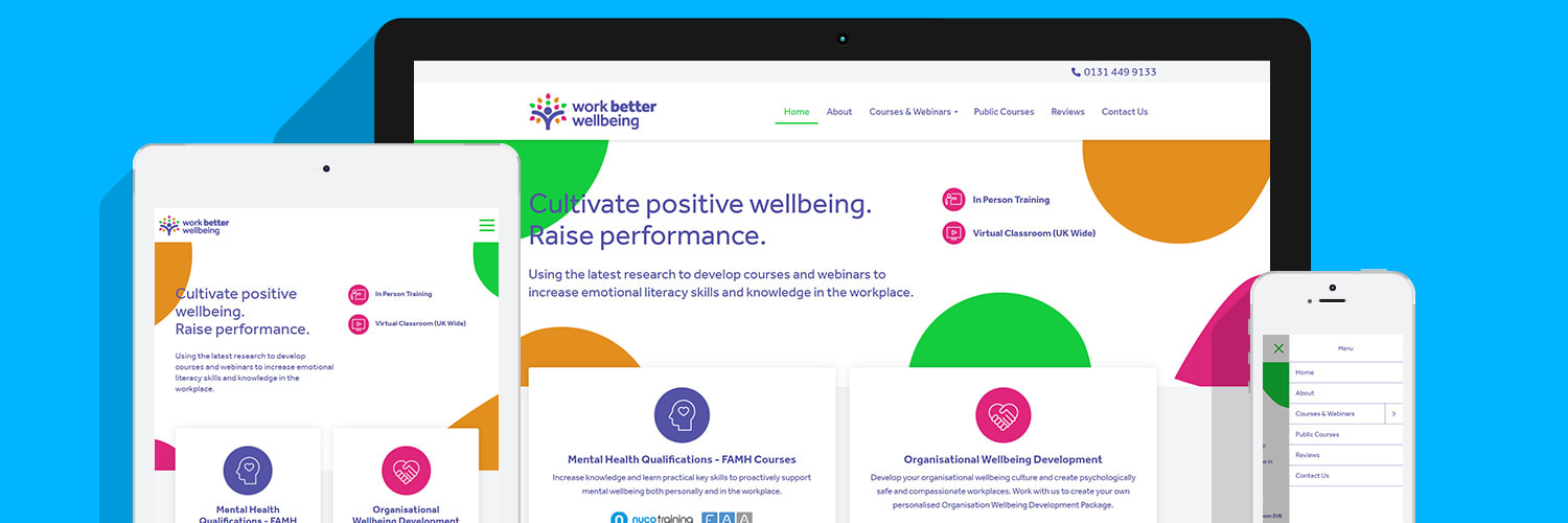 Bespoke Website Design - Work Better Wellbeing