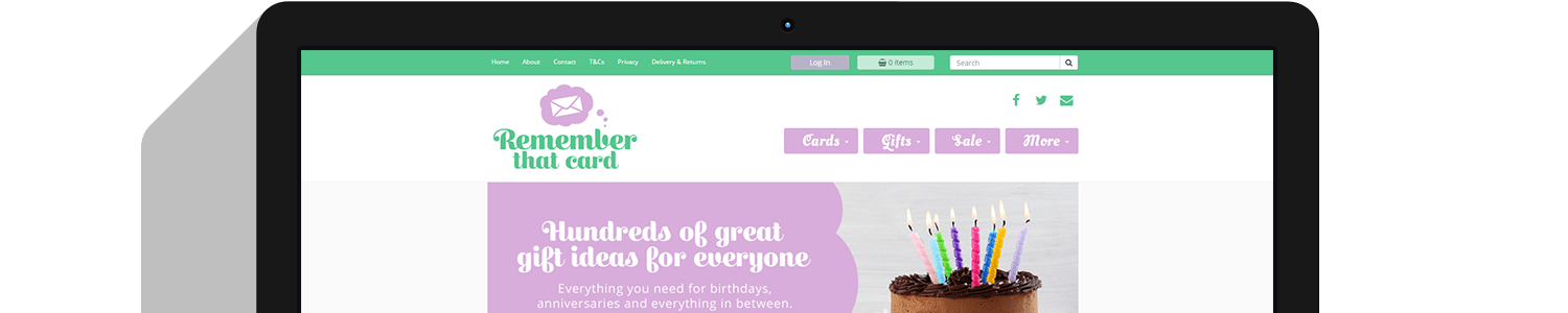Ecommerce Website Design Example
