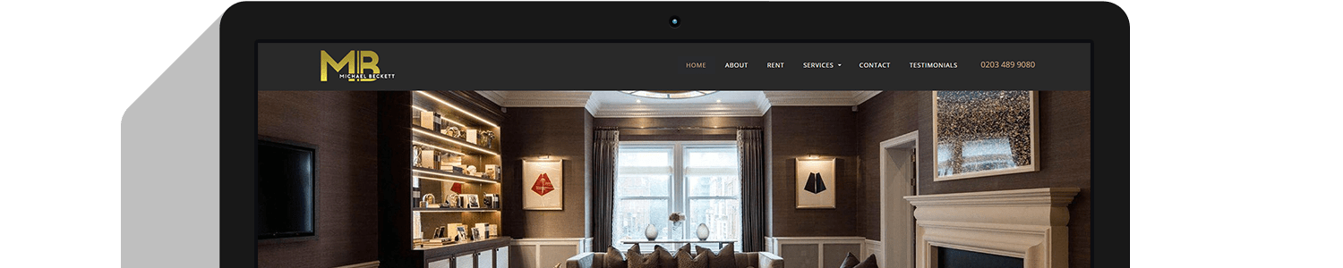 Property Website Design Example