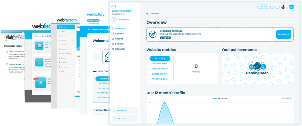 Past content management system version