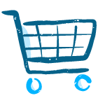 Ecommerce package icon