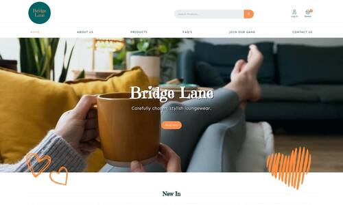 Ecommerce Web Design Example