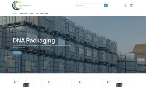 Ecommerce Web Design Example