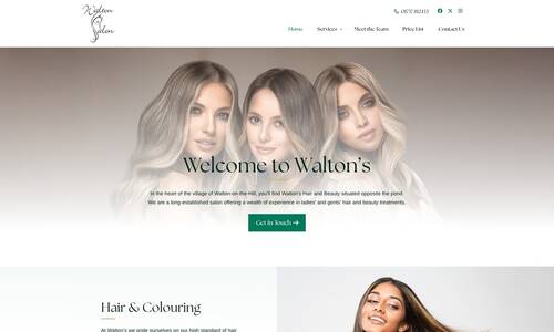 Bespoke Web Design Example