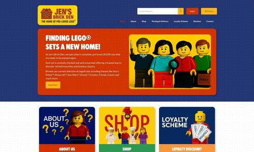 Ecommerce Web Design Example