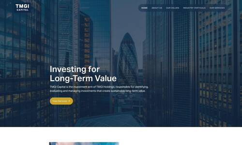 Bespoke Web Design Example