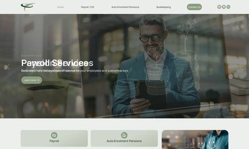 Bespoke Web Design Example