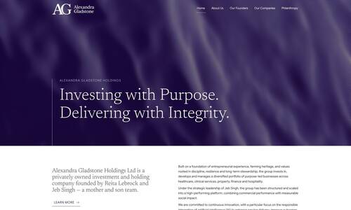 Bespoke Web Design Example