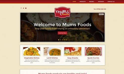 Bespoke Web Design Example