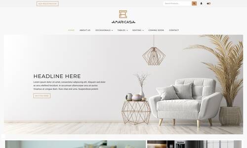 Ecommerce Web Design Example