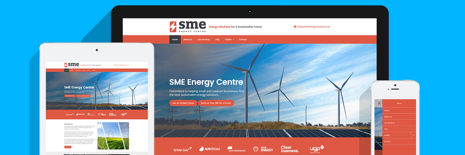 Bespoke Website Design - SME Energy Centre