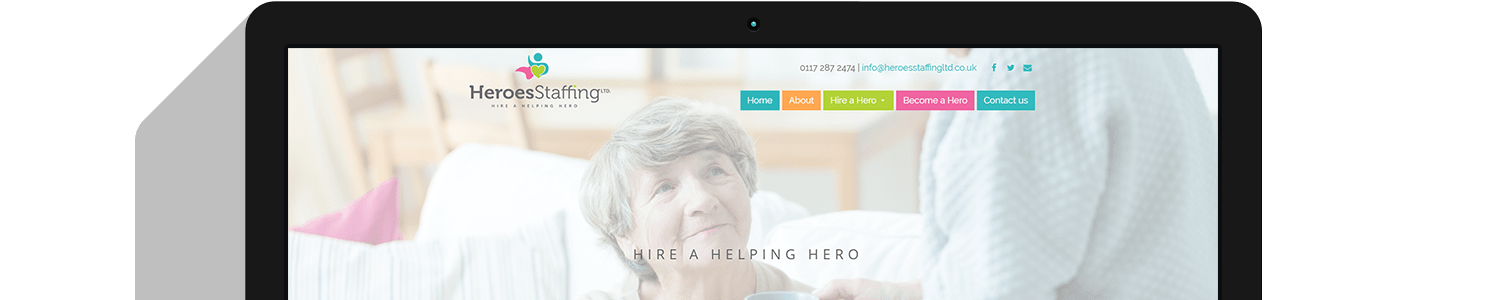 Bespoke Website Design Example