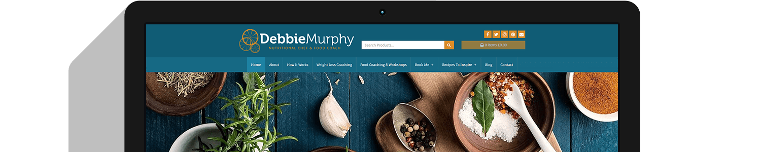 Ecommerce Website Design Example
