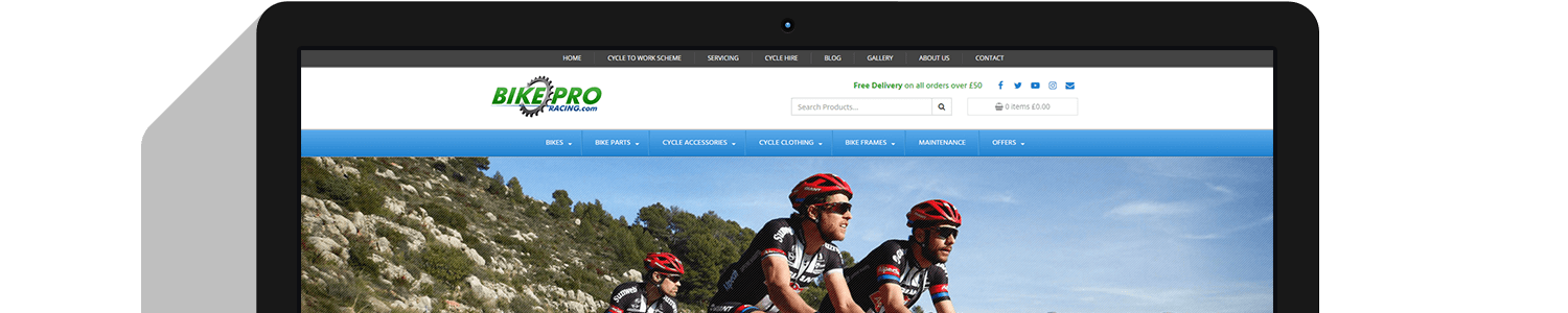 Ecommerce Website Design Example