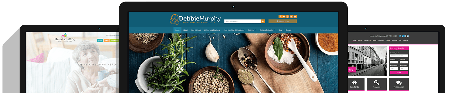 Bespoke Website Design Example