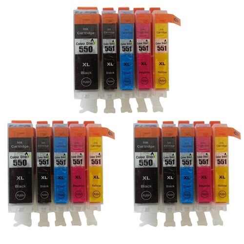 C-550xl15set (cli-551XL) (551XL)