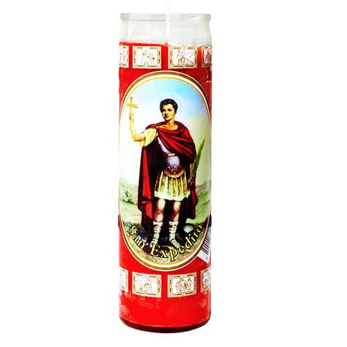 Saint Expeditus Candle