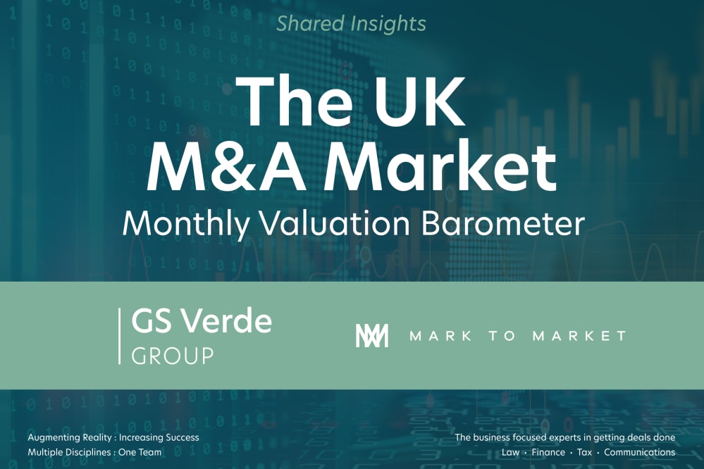 The UK M&A Market - January 2022 Valuation Barometer