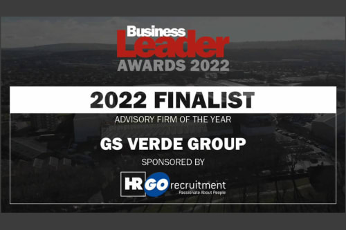 GS Verde Group revealed as finalist in Business Leader Awards