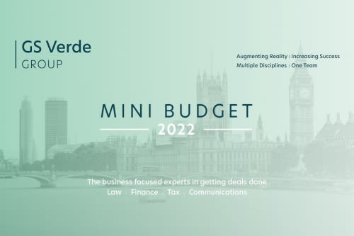 Mini budget update: a guide to the policy changes