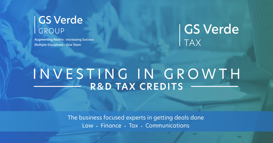 Investing in growth: Making the most of R&D Tax Credits RDEC