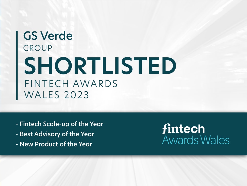 GS Verde Group Shortlisted for 2023 Fintech Wales Awards