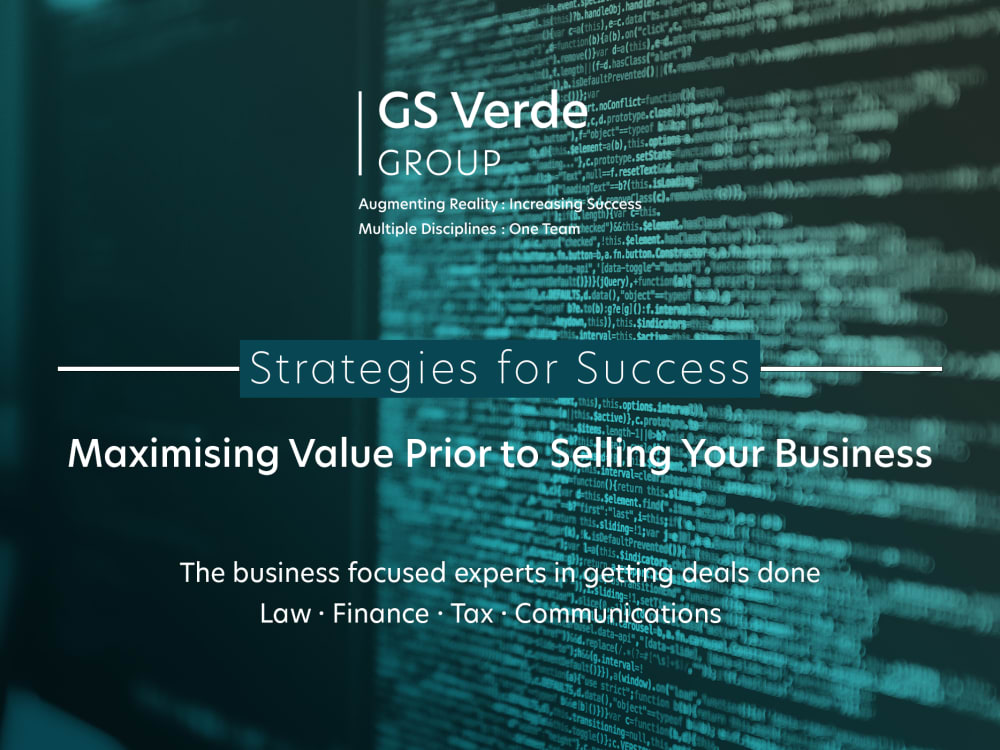 Maximising Value Prior to Selling Your Business: Strategies for Success