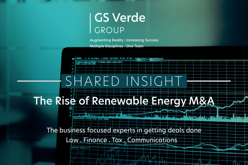 Shared Insight: The Rise of Renewable Energy M&A