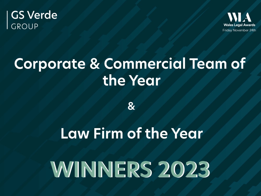 GS Verde Group Takes Home Two Awards at the Wales Legal Awards