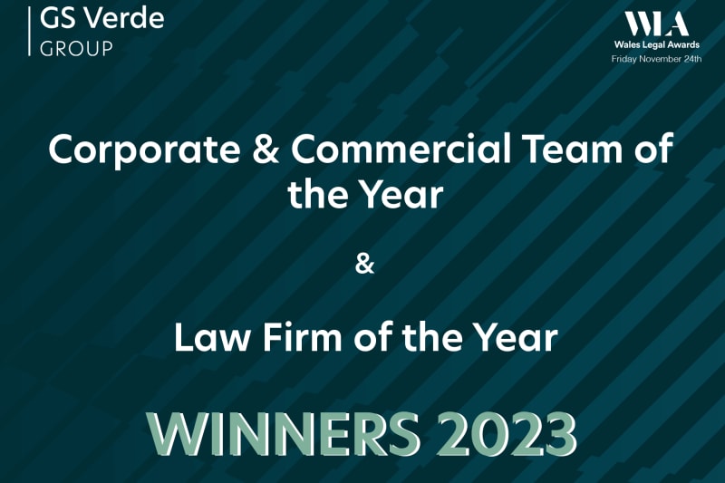 GS Verde Group Takes Home Two Awards at the Wales Legal Awards