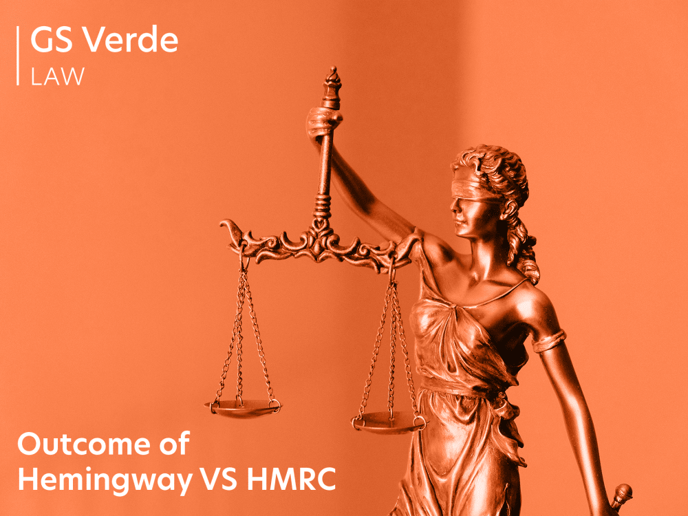 Outcome of Hemingway vs HMRC