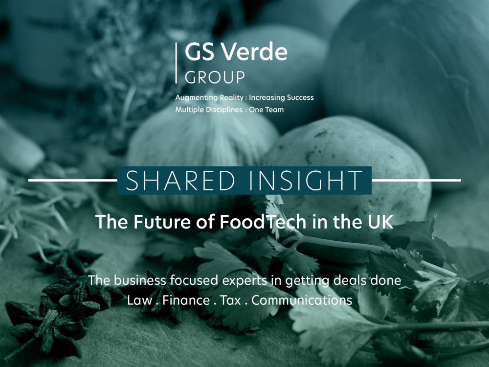 Shared Insight: The Future of FoodTech in the UK