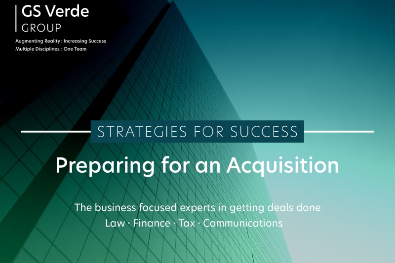 Preparing for an Acquisition: Strategies for Success