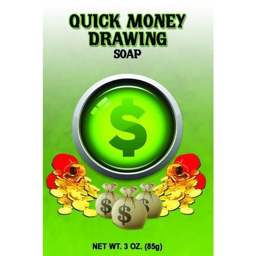 Quick Money Drawing Spiritual Soap