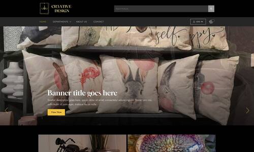 Ecommerce Web Design Example